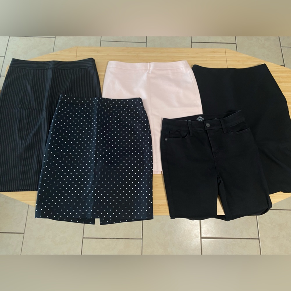 Pencil skirt clothing bundle